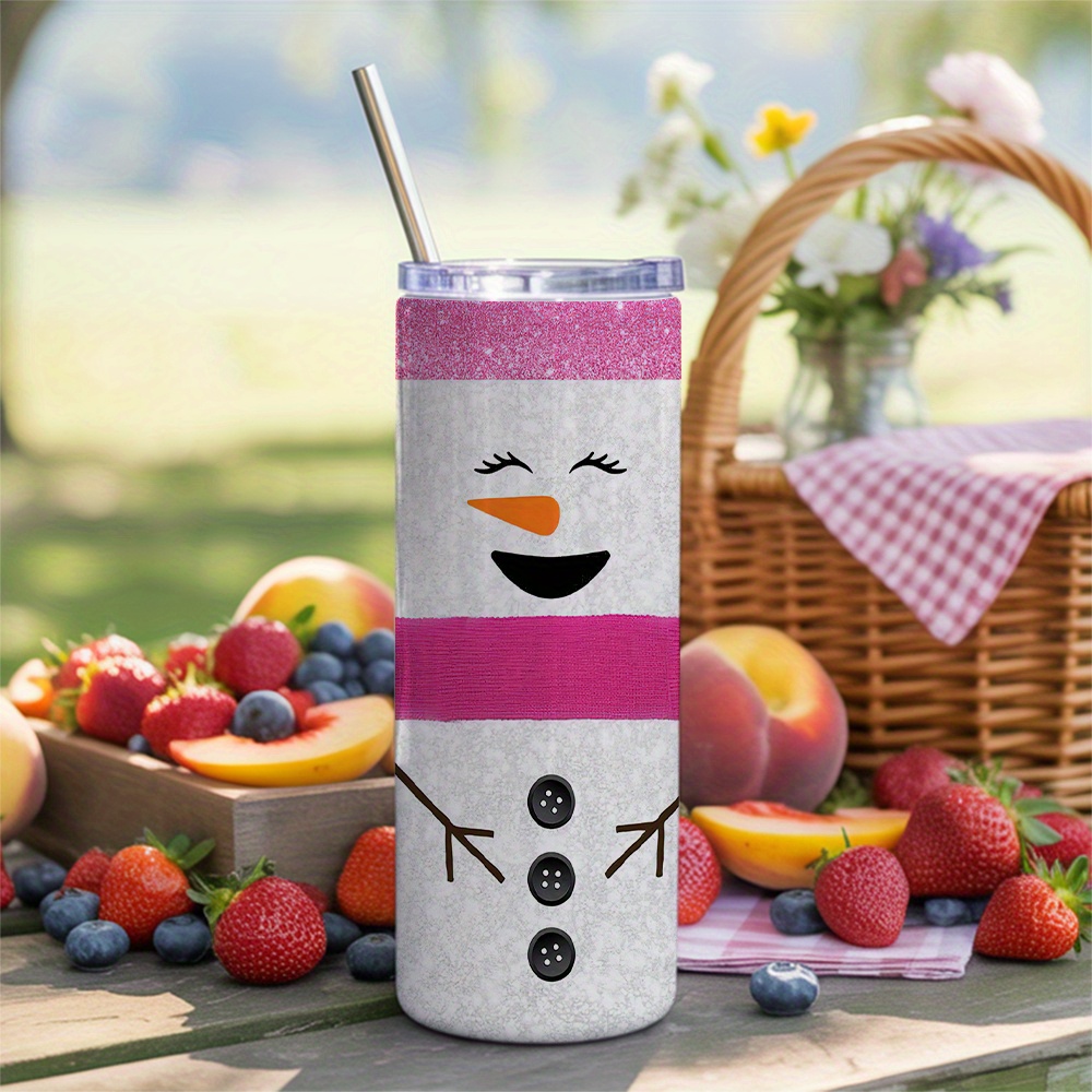 Tumbler 20Oz White - 1pc Large 20oz Thermal Cup with