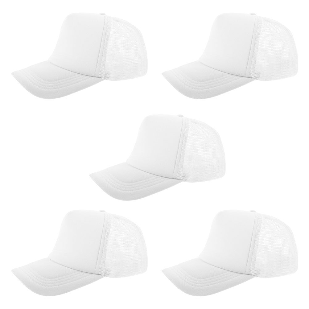 5Pcs Blank Baseball Hat Mesh D - Hat Sublimation Blank ulasan dan harga