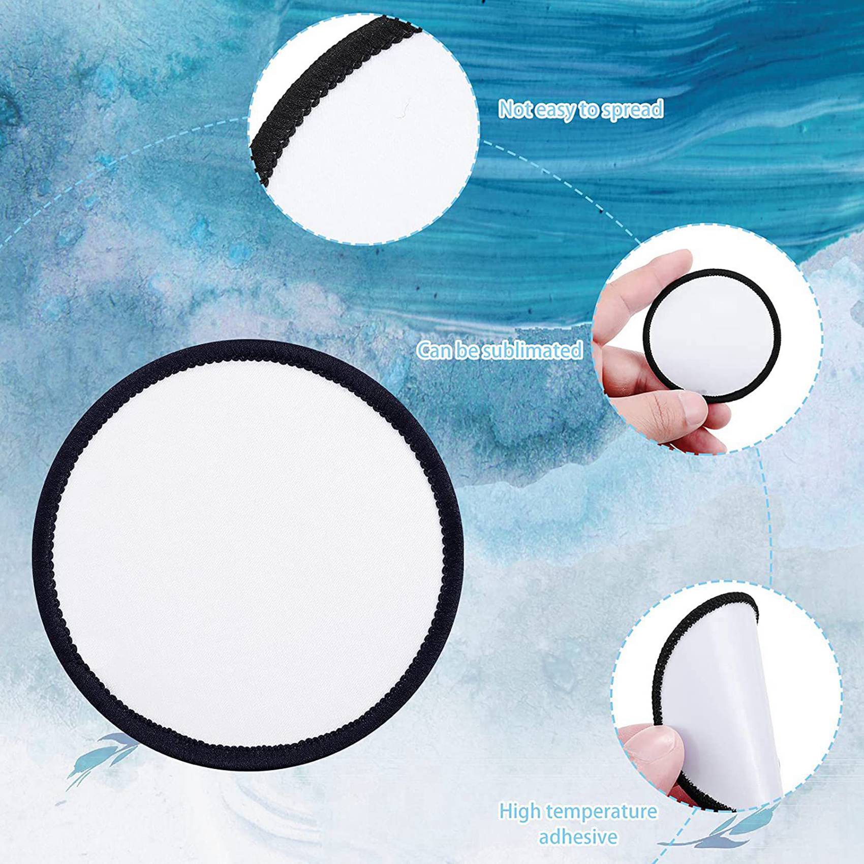 ABXF-48 Pieces Sublimation Pat - Hat Sublimation Blank ulasan dan harga